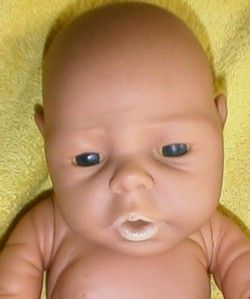 Vinyl Newborn Baby Boy Anatomically Correct 19 Doll by Jesmar Spain