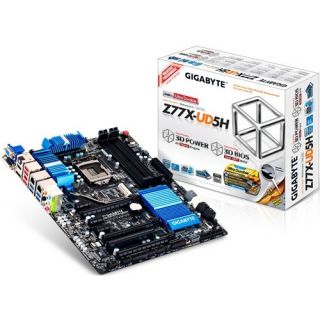 Gigabyte GA Z77X UD5H Z77 LGA 1155 ATX Intel Motherboard 818313014368