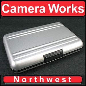 Aluminum 8 GB SD Memory Media Storage Case Card Holder for 8 Cards