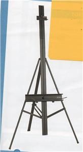 Torino Gigante Aluminum Easel Holds Canvas Up to 64 Has Tray for