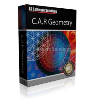 Mathematical Software Compass and Rule Car 2D Geometry for PC on CD