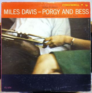  Porgy Bess LP VG CL 1274 Vinyl 1958 6 Eye DG Mono Gil Evans