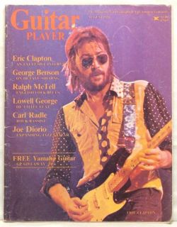 Guitar Player Magazine Eric Clapton George Benson RARE