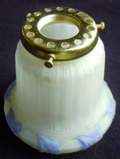 ¼ Fitter Uno Threads Brass Shade Holder for Bridge or Floor Lamp