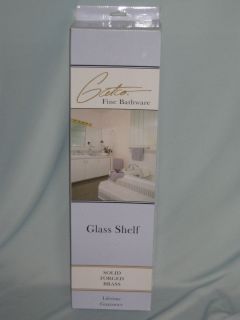 Gatco Premier Tempered Glass Shelf in Chrome 5716 45