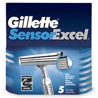 Gillette Sensor Excel Refill Cartridges 10 Ea