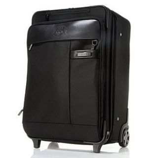 Ghurka 702 Voyager 2 21 Wheeled Carry on Black Suitcase Luggage Bag