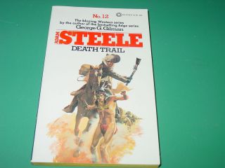 Adam Steele 12 Death Trail  by George G Gilman 1978