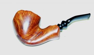 SVEN LAR Sculpture By Glen Hedelson CC Handmade Pipe Danish Freehand