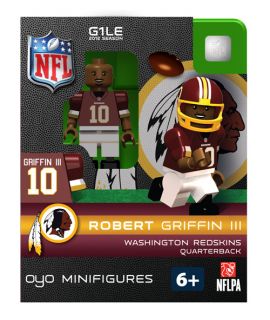 Robert Griffin III NFL Washington Redskins Oyo Building Figure