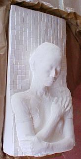 George Segal 26 30 Original Pressed Paper Sculpture