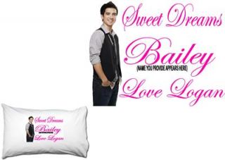 Logan Henderson Big Time Rush Personalized Pillowcase