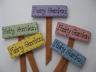 Fairy Garden Secret Garden Miniature Garden Moms Garden signs