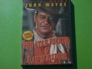 John Wayne starring in The Star Packer Dawn Rider DVD Movie Double