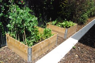 48x40x8 Modular Raised Garden Beds Stackable Planter Boxes Produce
