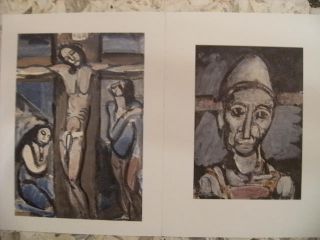  Lot of 2 Lithographys Georges Rouault