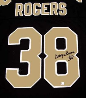 George Rogers Signed Auto New Orleans Saints Jersey GAI
