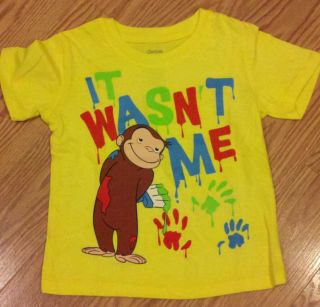 Curious George T shirt 3T NEW