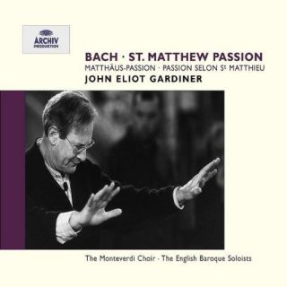 Bach St Matthew Passion Gardiner AH3 3 CD New UK Import