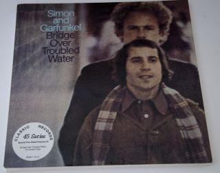 Simon Garfunkel Bridge Over Troubled Classic Records 45 RPM 4 LPs NM