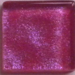 50 3 8 in Iridescent Hot Pink Glass Mosaic Tiles