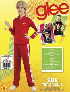 Glee Track Suit Sue Sylvester Adult Gleeks Costume Standard Jacket