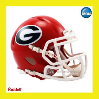Georgia Bulldogs Official NCAA Mini Speed Football Helmet by Riddell