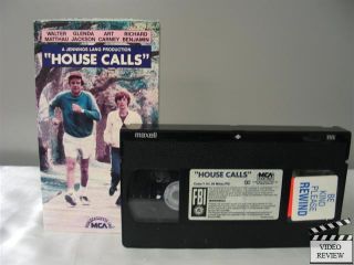  Calls VHS Walter Matthau, Glenda Jackson, Art Carney, Richard Benjamin