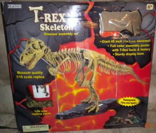 Geoworld B C Bones Museum Quality T Rex Dinosaur Skeleton Model Kit 1