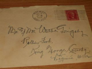Balboa Canal Zone Postage Letter Goethals 2 C Stamp 1929