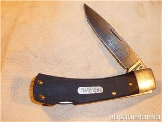 Vintage USA Schrade HWI Pocket Knife 1 Lock Back Blade Hardware do It