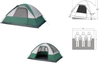Gigatent Liberty MT 3 4 Person Family Dome Camping Tent
