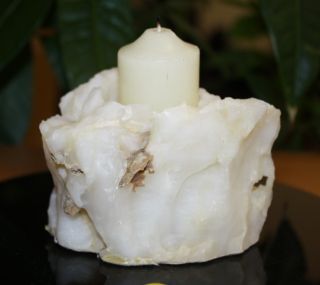 Calcite Candle Holder Good Fengshui Ideal Gift CCH 04