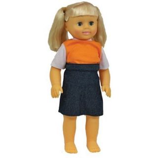 Get Ready Caucasian Girl Doll Anatomically Correct 630 New