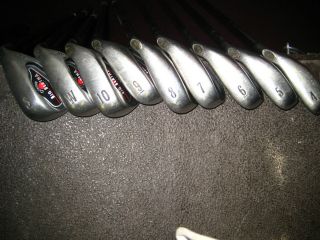 Callaway Big Bertha Golf Club Iron Set 4 5 6 7 8 9 10 w s Clubs Irons