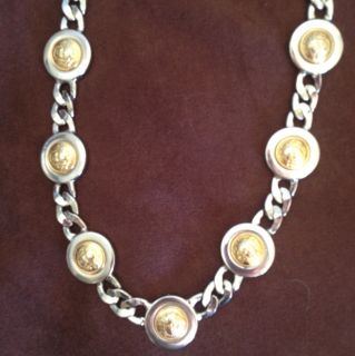 Gianni Versace Medusa Chain Necklace