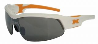 NYX Pro Z17 White Orange Golf Sunglasses Gray Lens