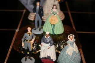 Gone with The Wind Figurines Franklin Mint 1980