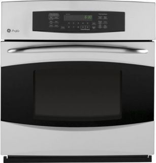 GE Profile 27 Built in Single Convection Wall Oven Stainless Steel