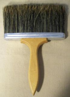 Large Old Vintage Hanlon Goodman Paint Brush 8 Wide Unused