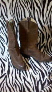 Durango Womens Classic Brown Cowboy Western Boots Size 6