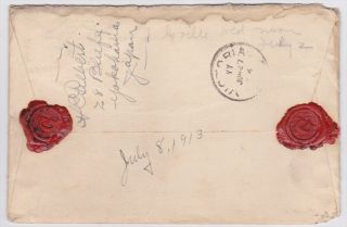 Japan to US Gilbertsville NY 1910s Cover per SS Empress of India
