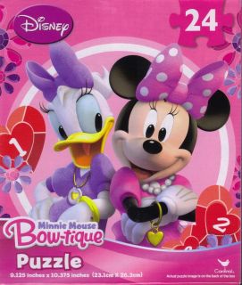  Minnie Mouse Bow tique Puzzle   24 pc   Childrens   NIB Puzzle #2