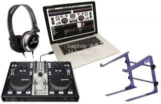 Gemini DJ Cntrl 7 Laptop MIDI Controller $60 Purple Laptop Stand