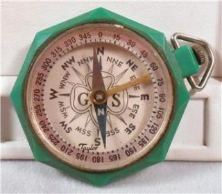 Vintage Girl Scouts Compass by Taylor USA