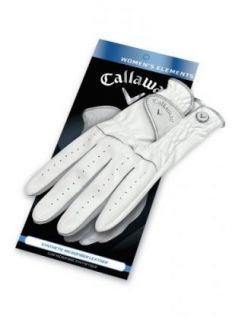 NEW Callaway Elements Womens Golf Gloves   Fits On Left Hand Medium