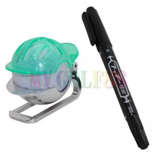 Golf Ball Line Liner Marker Pen Pencile Tool Gift Green Putting Aids