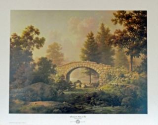 SPANNING THE STREAM OF TIME PRINT BY DALHART WINDBERG, LIMITED