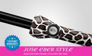 Jose Eber 19mm Pro Series Curling Iron Giraffe Print