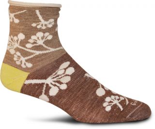 New Goodhew Womens Lifestyle Designs Eclectic Twig Khaki Socks Size US